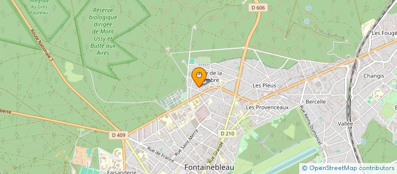 localisation de l'entreprise MADAME MARIE LORAIN à FONTAINEBLEAU