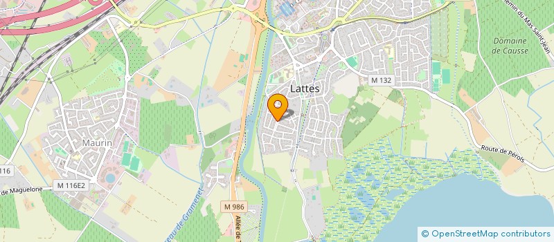 localisation de l'entreprise MADAME MARIE LORAND à LATTES