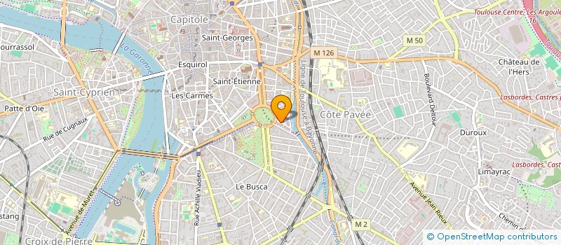 localisation de l'entreprise MADAME MARIE LORCHER à TOULOUSE