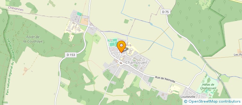 localisation de l'entreprise MADAME MARIE LORENCE DA CRUZ  CHAMPCUEIL