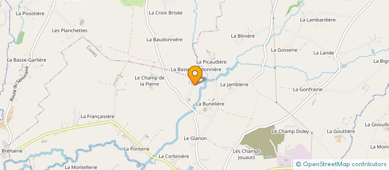 localisation de l'entreprise MADAME MARIE LORIN à CUVES