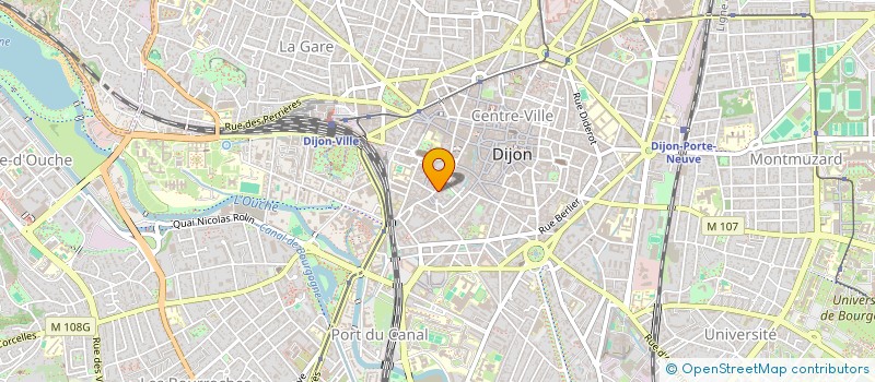 localisation de l'entreprise MADAME MARIE LORNE  DIJON