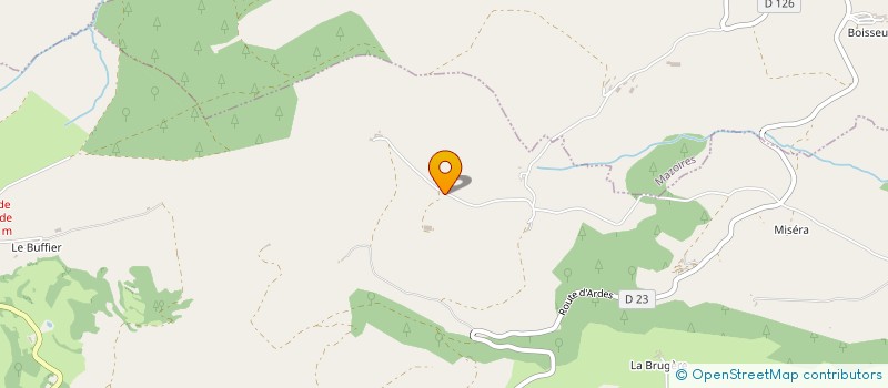 localisation de l'entreprise MADAME MARIE LOTH  LA CHAPELLE-MARCOUSSE