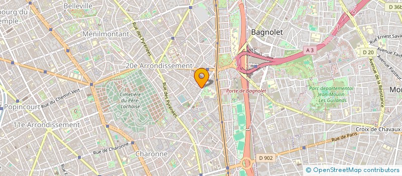 localisation de l'entreprise MADAME MARIE LOTRIAN  PARIS