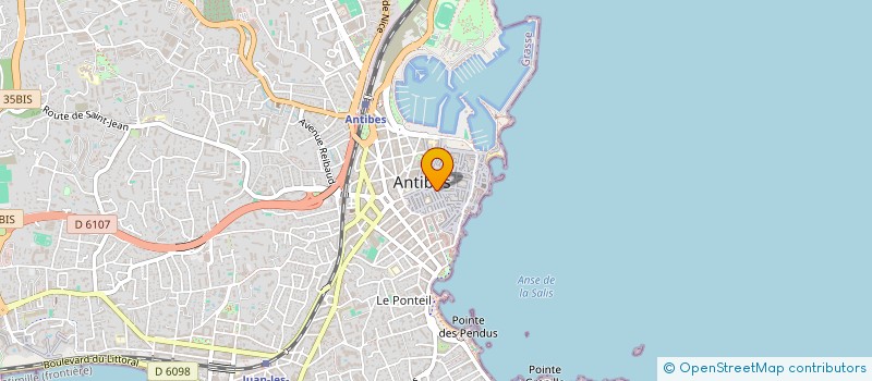 localisation de l'entreprise MADAME MARIE-LOU ALLAIN à ANTIBES