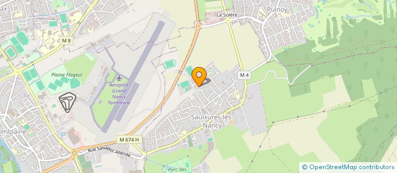 localisation de l'entreprise MADAME MARIE-LOU BYLEBYL  SAULXURES-LES-NANCY