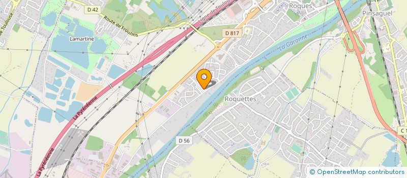 localisation de l'entreprise MADAME MARIE-LOU CALMY  ROQUES