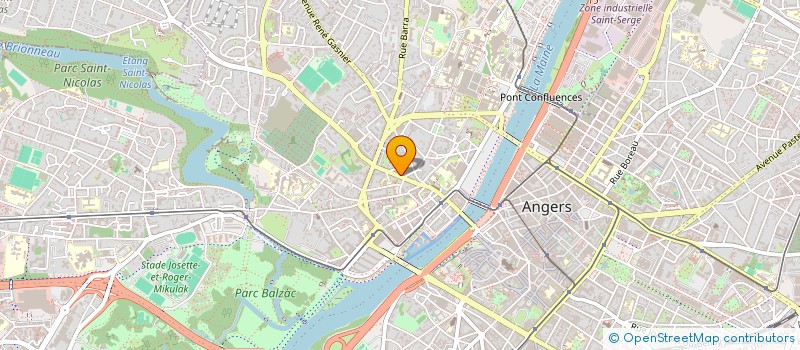 localisation de l'entreprise MADAME MARIE LOU DELAUNAY  ANGERS