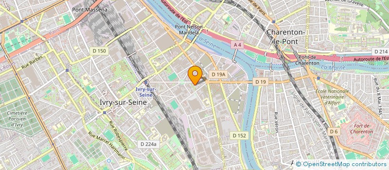 localisation de l'entreprise MADAME MARIE-LOU ERCOLE  IVRY-SUR-SEINE