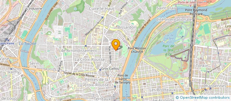 localisation de l'entreprise MADAME MARIE-LOU GARCIA à LYON