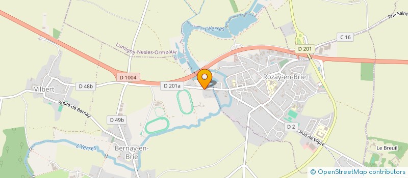 localisation de l'entreprise MADAME MARIE-LOU LAMY  BERNAY-VILBERT