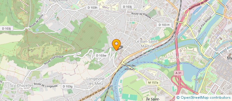 localisation de l'entreprise MADAME MARIE-LOU MANGIN  LONGEVILLE-LES-METZ