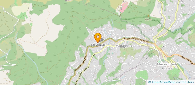 localisation de l'entreprise MADAME MARIE-LOU SARRAZIN  GRASSE