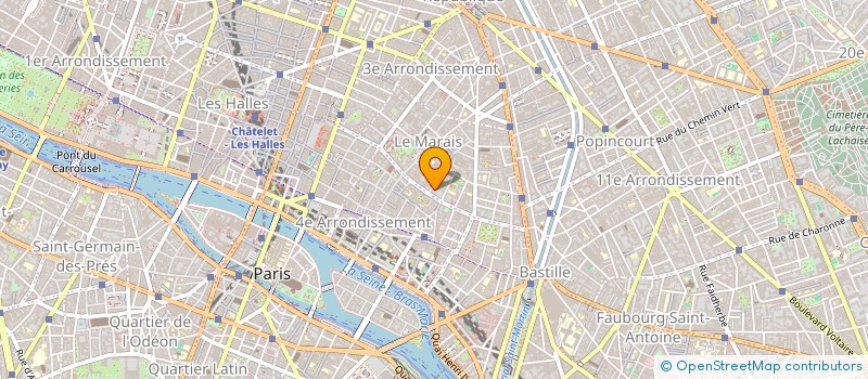 localisation de l'entreprise MADAME MARIE-LOU SHAMMAS à PARIS