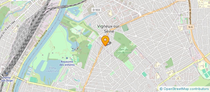 localisation de l'entreprise MADAME MARIE-LOU SUIRE à VIGNEUX-SUR-SEINE