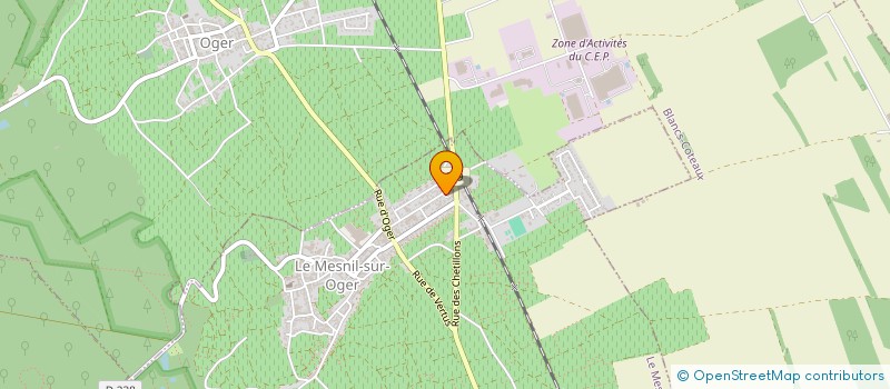localisation de l'entreprise MADAME MARIE LOUIS  LE MESNIL-SUR-OGER