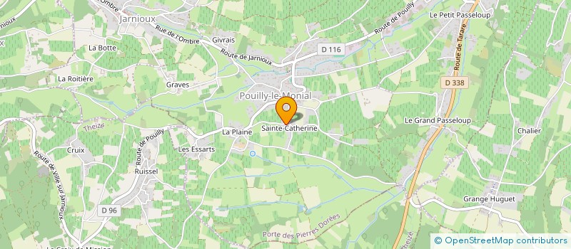 localisation de l'entreprise MADAME MARIE LOUIS à PORTE-DES-PIERRES-DOREES