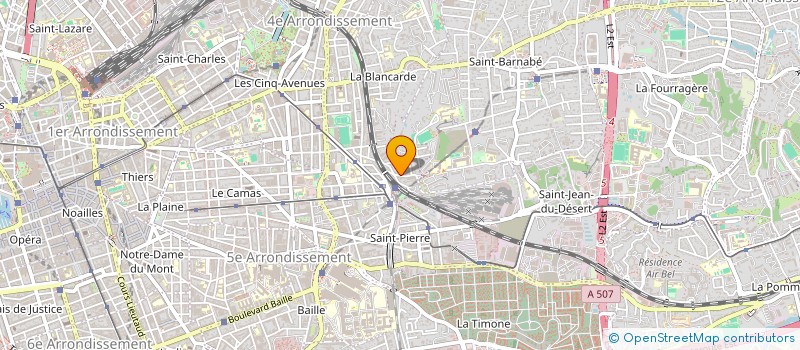 localisation de l'entreprise MADAME MARIE LOUISE AGOPIAN à MARSEILLE 4EME