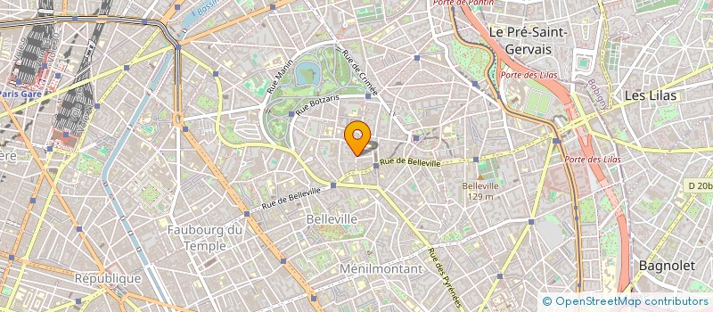 localisation de l'entreprise MADAME MARIE-LOUISE AUBIN  PARIS