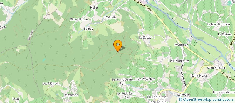 localisation de l'entreprise MADAME MARIE-LOUISE BALANDRAS  LES ARDILLATS