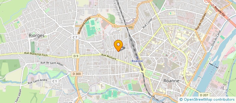 localisation de l'entreprise MADAME MARIE-LOUISE BARRIQUANT  MABLY