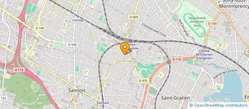 localisation de l'entreprise MADAME MARIE-LOUISE BIGOT  ERMONT