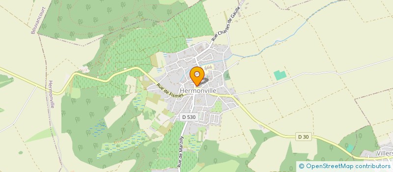 localisation de l'entreprise MADAME MARIE-LOUISE BOURNICHE  MERFY