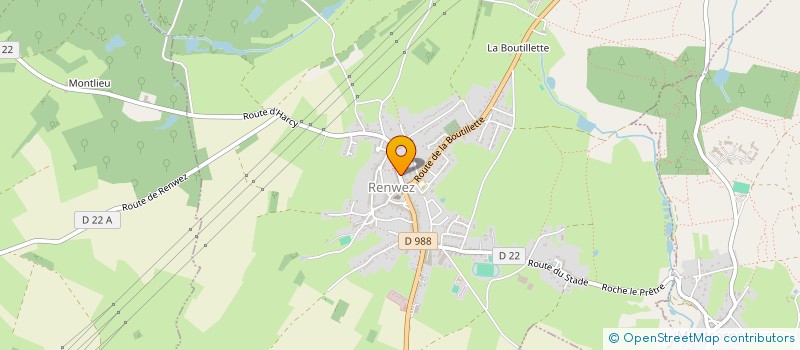 localisation de l'entreprise MADAME MARIE LOUISE BRIARD  RENWEZ