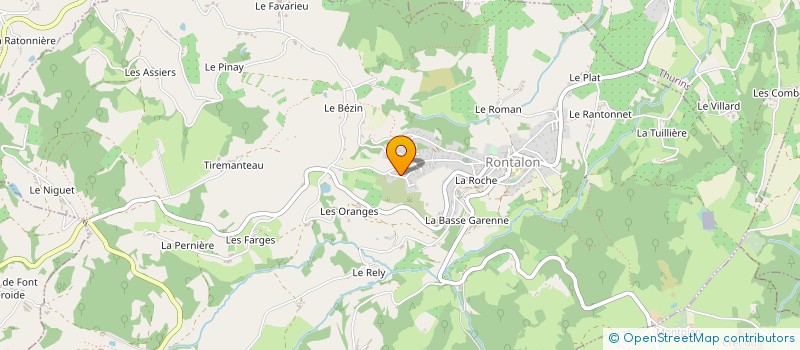 localisation de l'entreprise MADAME MARIE LOUISE CEYTE à RONTALON