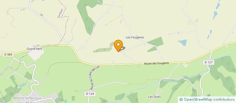 localisation de l'entreprise MADAME MARIE-LOUISE CHARNET  MONTCOMBROUX-LES-MINES