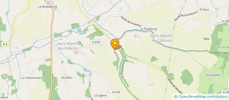 localisation de l'entreprise MADAME MARIE-LOUISE CHENET à SOLIGNY-LA-TRAPPE