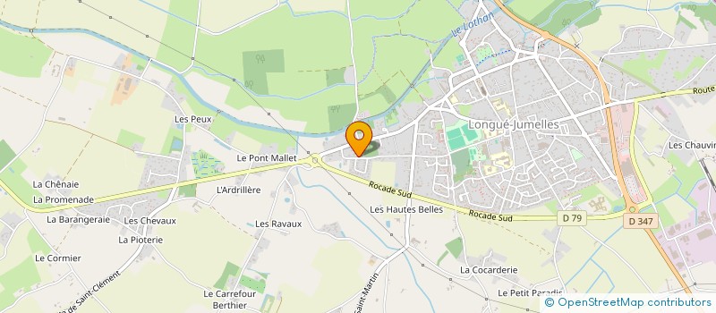 localisation de l'entreprise MADAME MARIE-LOUISE COTINAT  GENNES-VAL-DE-LOIRE