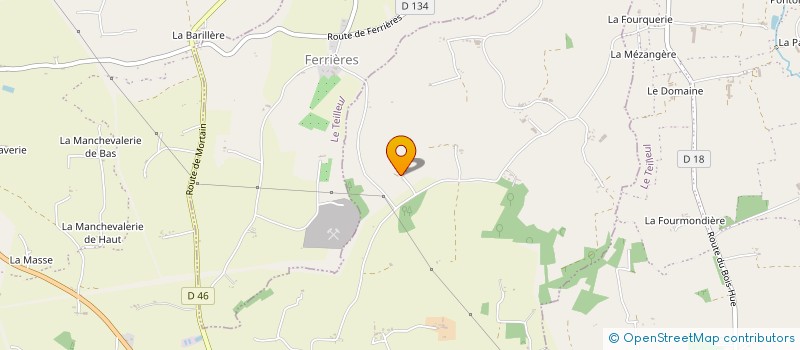 localisation de l'entreprise MADAME MARIE-LOUISE CROCHET  BUAIS-LES-MONTS