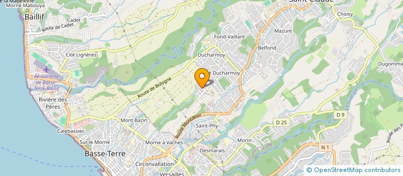 localisation de l'entreprise MADAME MARIE-LOUISE DEVOUTON à SAINT-CLAUDE