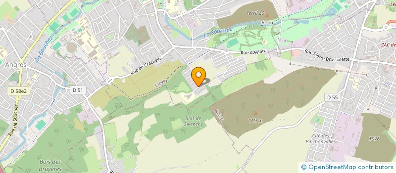 localisation de l'entreprise MADAME MARIE-LOUISE DHUMEZ  LIEVIN