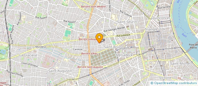 localisation de l'entreprise MADAME MARIE-LOUISE DI NAPOLI  BORDEAUX