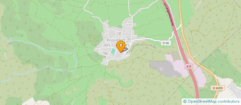 localisation de l'entreprise MADAME MARIE-LOUISE DUGARDIN  ROQUEFORT-DES-CORBIERES