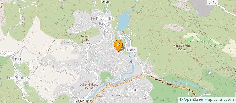 localisation de l'entreprise MADAME MARIE-LOUISE DUTHOIT  LE REVEST-LES-EAUX