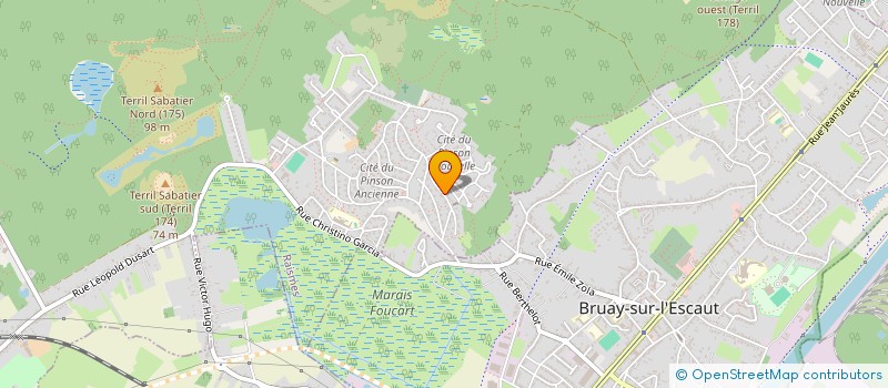 localisation de l'entreprise MADAME MARIE-LOUISE FARES  RAISMES