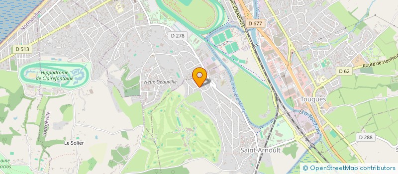 localisation de l'entreprise MADAME MARIE-LOUISE GADEAU  SAINT-ARNOULT