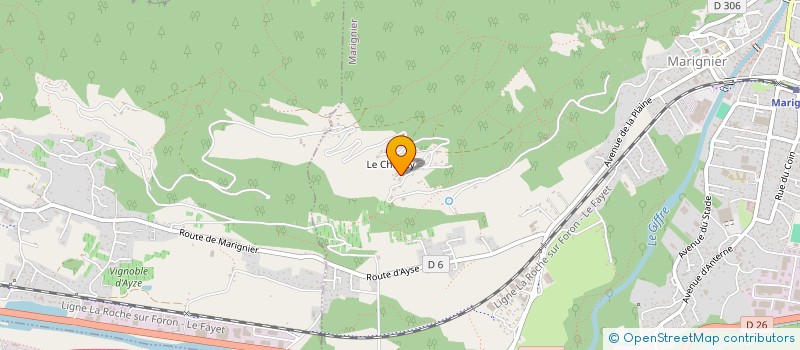 localisation de l'entreprise MADAME MARIE-LOUISE GARIN  MARIGNIER