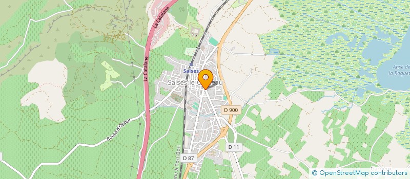 localisation de l'entreprise MADAME MARIE-LOUISE GARY  SALSES-LE-CHATEAU