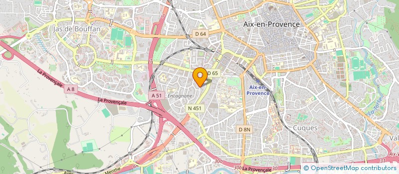localisation de l'entreprise MADAME MARIE-LOUISE GRELLA à AIX-EN-PROVENCE