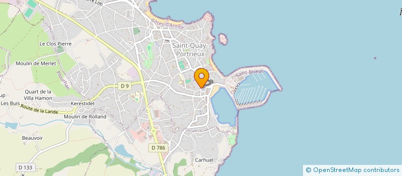 localisation de l'entreprise MADAME MARIE-LOUISE GUYOMARD  SAINT-QUAY-PORTRIEUX