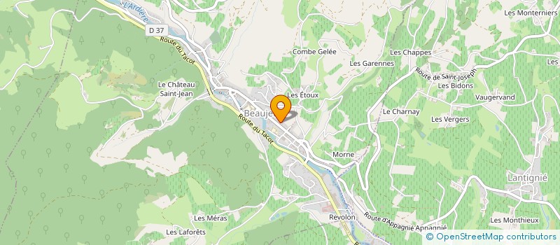 localisation de l'entreprise MADAME MARIE-LOUISE JAMBON à BEAUJEU