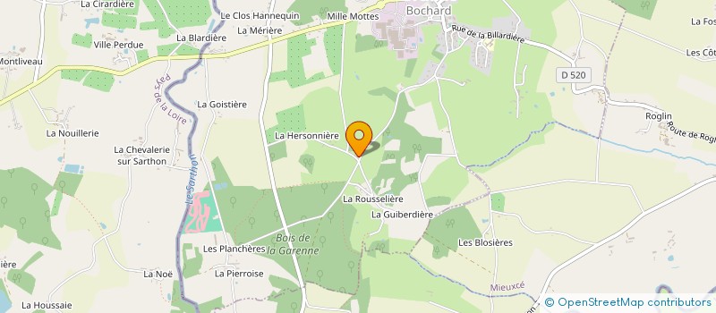 localisation de l'entreprise MADAME MARIE-LOUISE JOUATEL à LA FERRIERE-BOCHARD