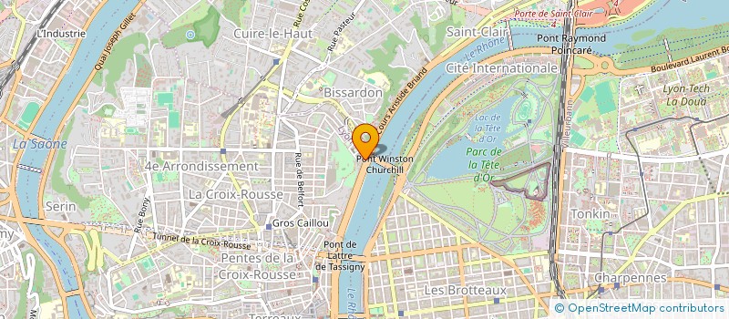 localisation de l'entreprise MADAME MARIE-LOUISE LAURENT  LYON