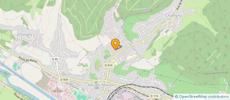 localisation de l'entreprise MADAME MARIE-LOUISE LECONTE  NEUVES-MAISONS