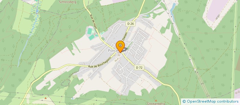 localisation de l'entreprise MADAME MARIE-LOUISE MULLER  PORCELETTE