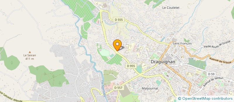 localisation de l'entreprise MADAME MARIE-LOUISE NAIMAN-GIBOIN  DRAGUIGNAN